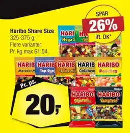 Calle Haribo Share Size tilbud
