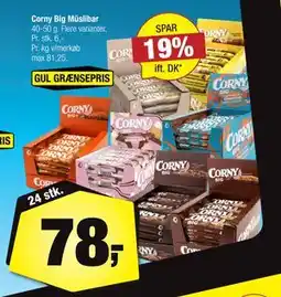 Calle Corny Big Müslibar tilbud