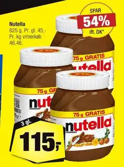 Calle Nutella tilbud
