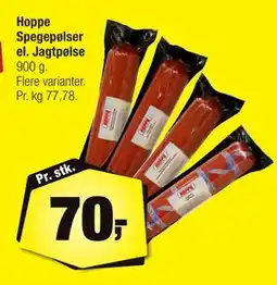 Calle Hoppe Spegepølser el. Jagtpølse tilbud