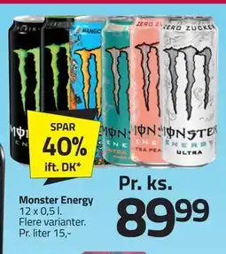 Fleggaard Monster Energy tilbud