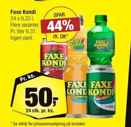 Calle Faxe Kondi tilbud