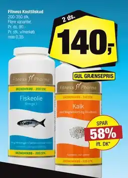 Calle Fitness Kosttilskud tilbud
