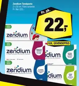 Calle Zendium Tandpasta tilbud