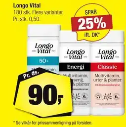 Calle Longo Vital tilbud