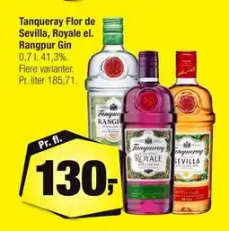 Calle Tanqueray Flor de Sevilla, Royale el. Rangpur Gin tilbud
