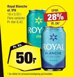 Calle Royal Blanche el. IPA tilbud