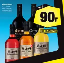 Calle Råstoff Shots tilbud