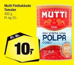 Calle Mutti Finthakkede Tomater tilbud