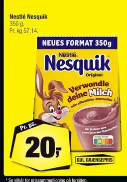 Calle Nestlé Nesquik tilbud
