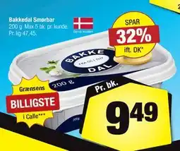 Calle Bakkedal Smørbar tilbud