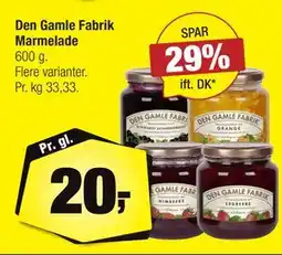 Calle Den Gamle Fabrik Marmelade tilbud