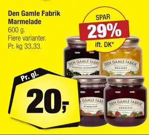 Calle Den Gamle Fabrik Marmelade tilbud