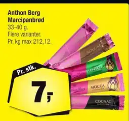 Calle Anthon Berg Marcipanbrød tilbud