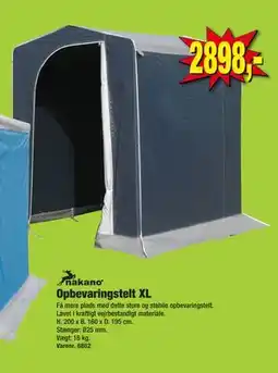 Harald Nyborg Opbevaringstelt XL tilbud