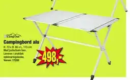 Harald Nyborg Campingbord alu tilbud