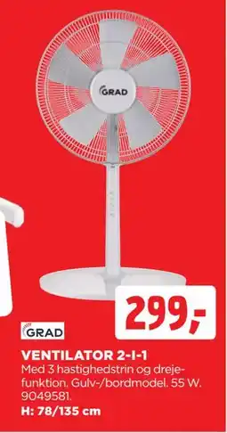 jem & fix VENTILATOR 2-I-1 tilbud
