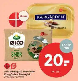 SPAR Arla Økologisk Smør eller Kærgården Økologisk tilbud