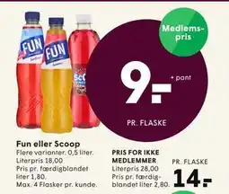 SPAR Fun eller Scoop tilbud
