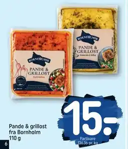 REMA 1000 Pande & grillost fra Bornholm 110 g tilbud