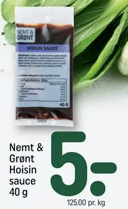 REMA 1000 Nemt & Grønt Hoisin sauce 40 g tilbud