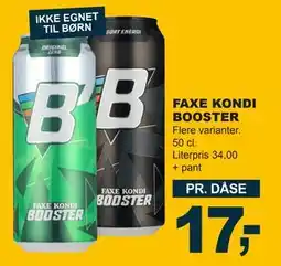 Let-Køb FAXE KONDI BOOSTER tilbud