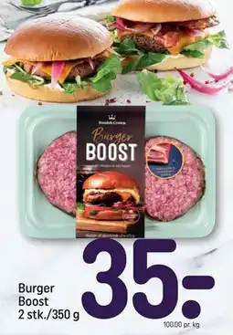 REMA 1000 Burger Boost 2 stk./350 g tilbud