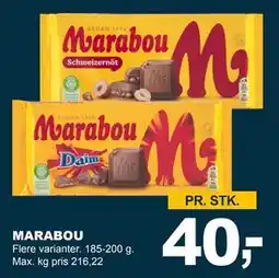 Let-Køb MARABOU tilbud