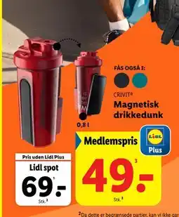 Lidl Magnetisk drikkedunk tilbud