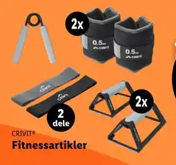Lidl Fitnessartikler tilbud