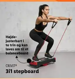 Lidl 3i1 stepboard tilbud