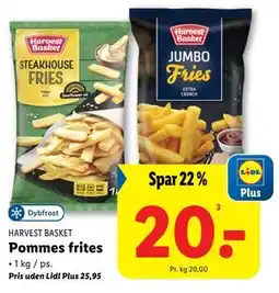 Lidl Pommes frites tilbud