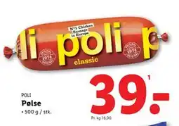 Lidl Pølse tilbud