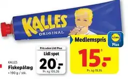 Lidl Fiskepålæg tilbud