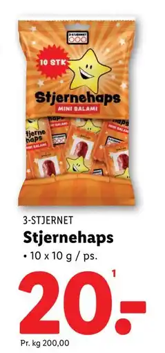 Lidl Stjernehaps tilbud