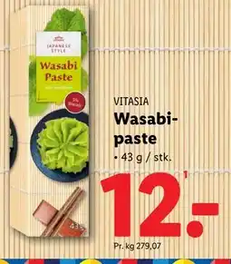 Lidl Wasabipaste tilbud