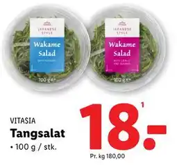 Lidl Tangsalat tilbud