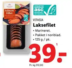 Lidl Laksefilet tilbud
