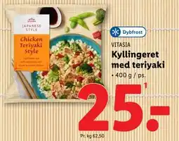 Lidl Kyllingeret med teriyaki tilbud