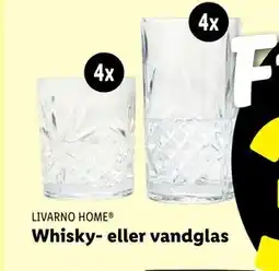 Lidl Whisky- eller vandglas tilbud