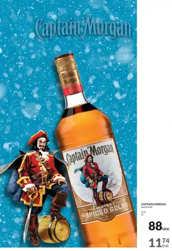Nielsen's Discount Captain Morgan Spiced Gold 35 % 1 L tilbud