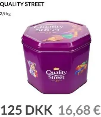 Nielsen's Discount Quality Street 2,9 Kg tilbud