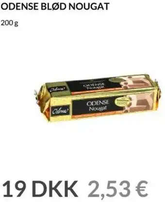 Nielsen's Discount Odense Blød Nougat 200g tilbud
