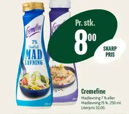 Min Købmand Cremefine tilbud