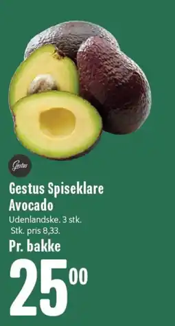 Min Købmand Gestus spiseklare avocado tilbud