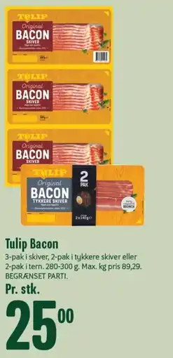 Min Købmand TULIP Bacon tilbud