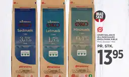 MENY GRØN BALANCE Øllingegaard økologisk mælk tilbud