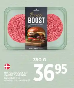 MENY Burgerboost af dansk oksekød tilbud