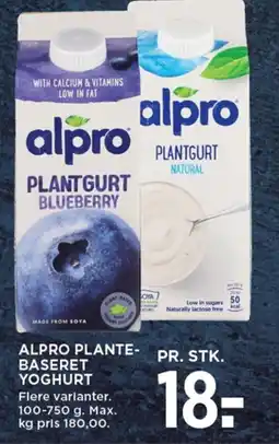 MENY ALPRO Plante- baseret yoghurt tilbud