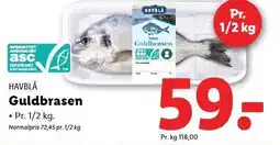 Lidl Guldbrasen tilbud